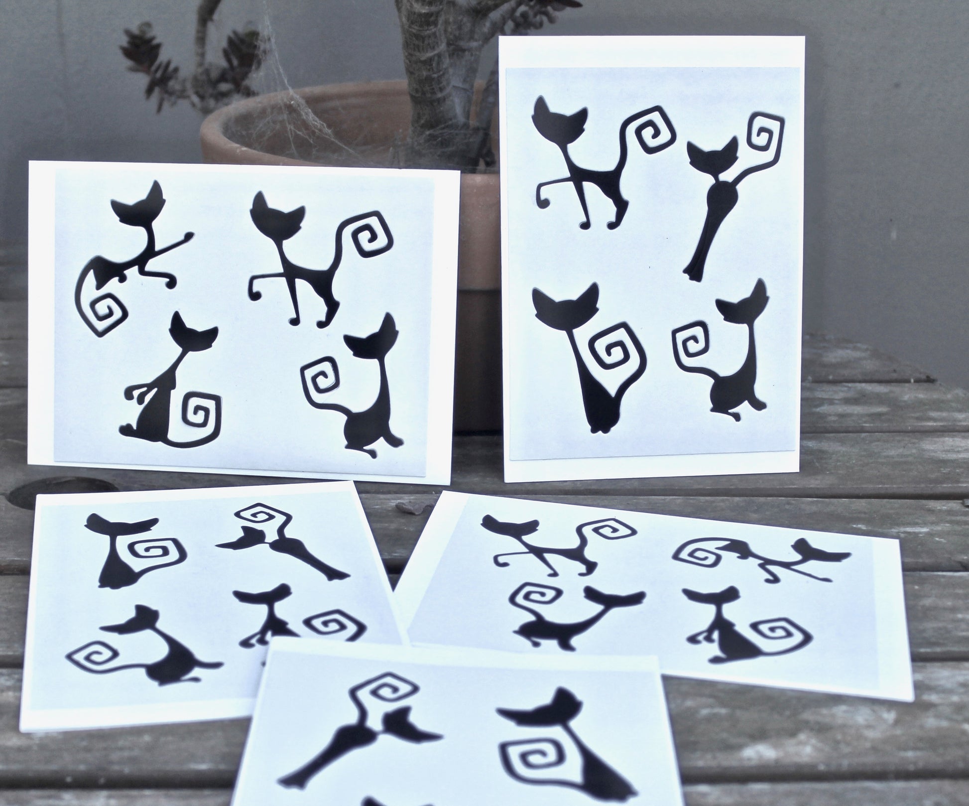 Cats black and white - Cat Noir CC