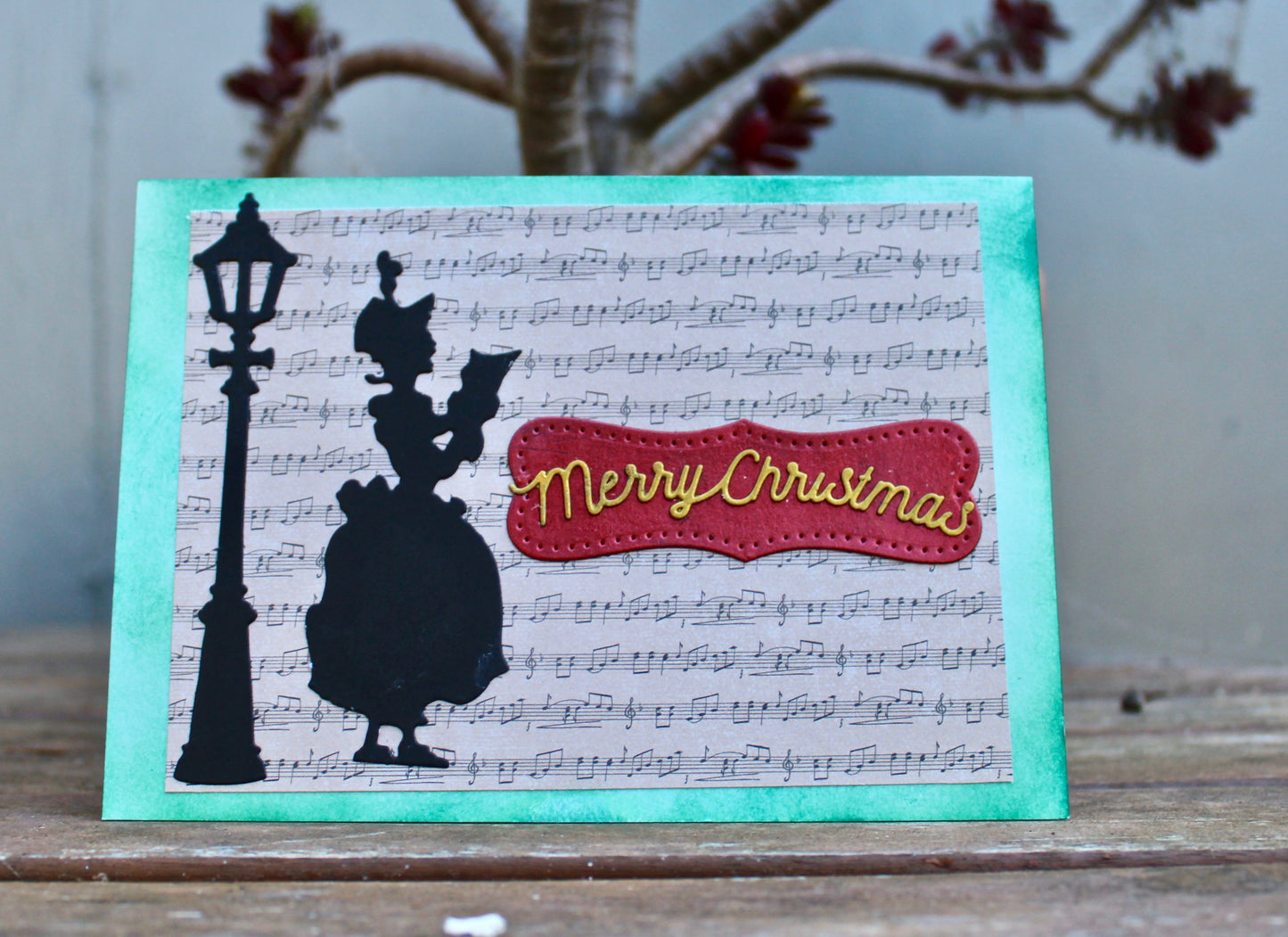 Vintage Christmas Caroler woman - Cat Noir CC