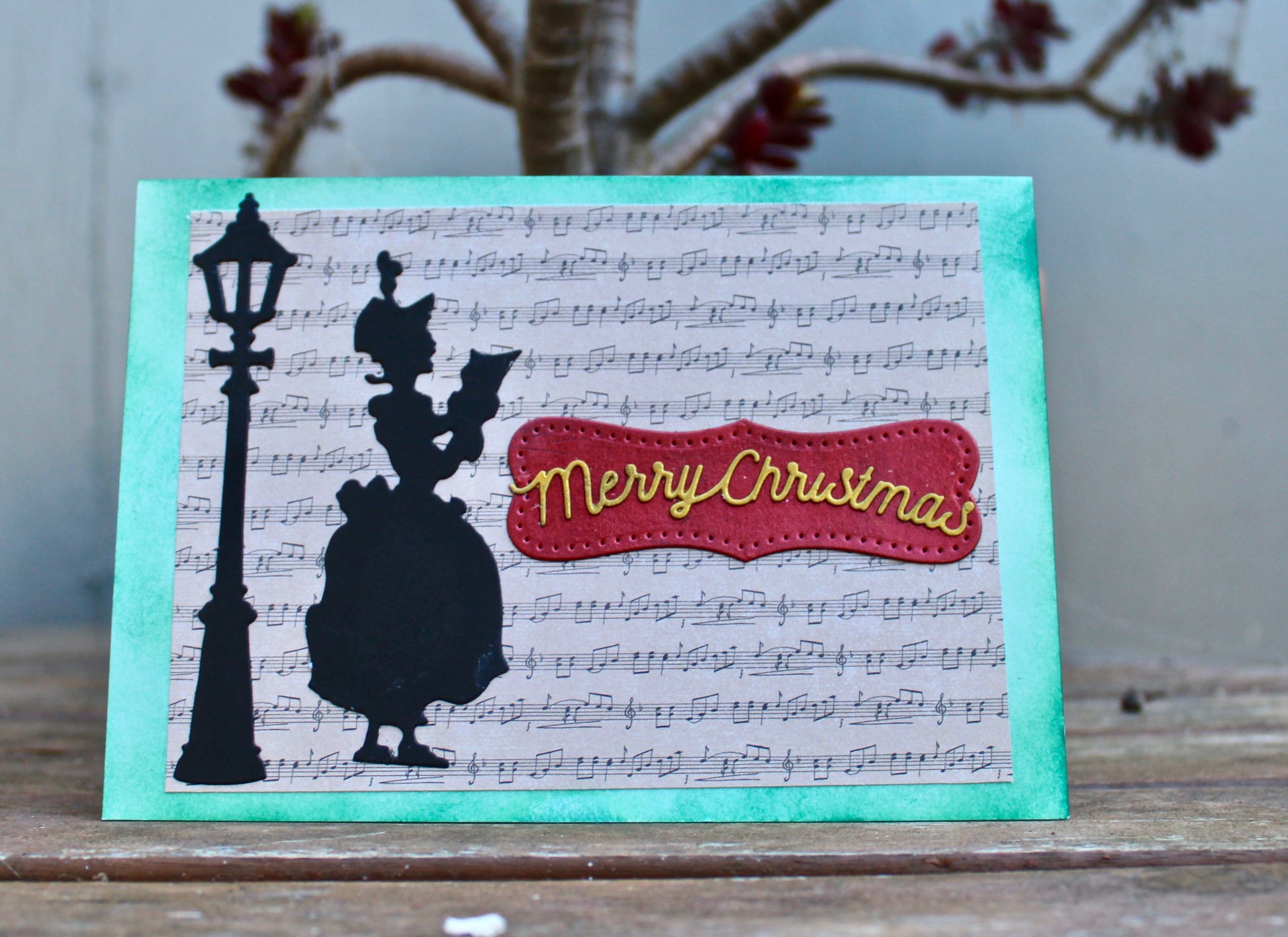 Vintage Christmas Caroler woman - Cat Noir CC