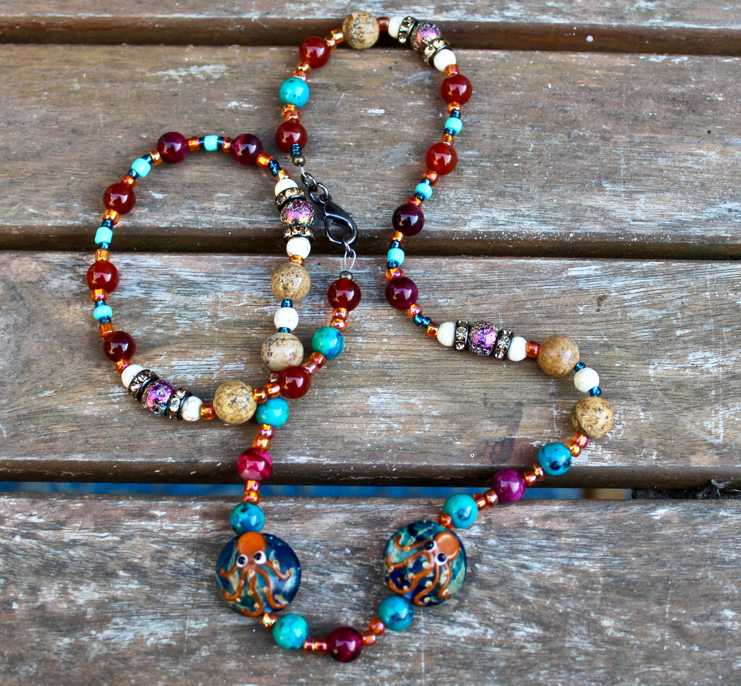 Octopus Garden Necklace - Cat Noir CC