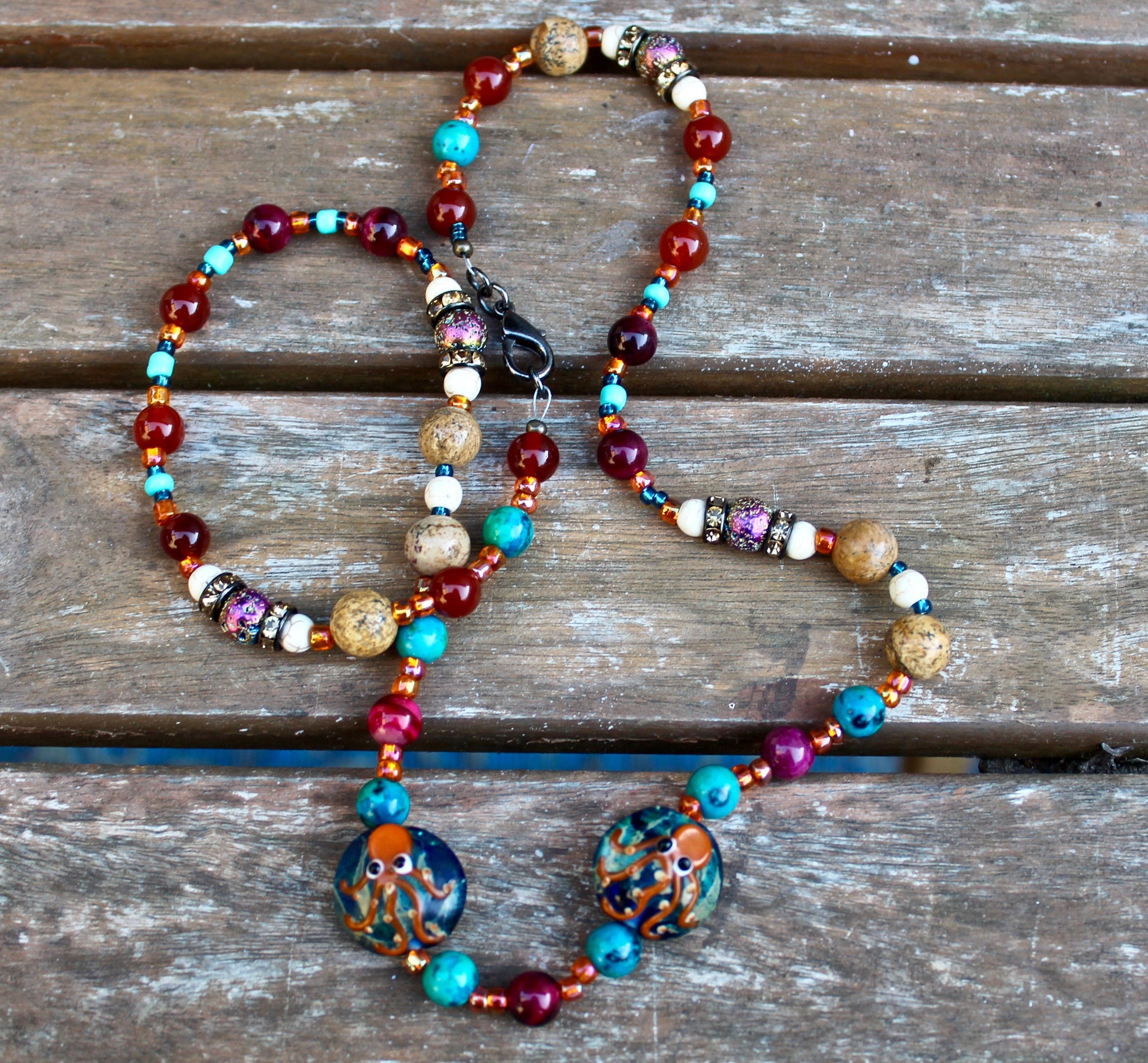 Octopus Garden Necklace - Cat Noir CC