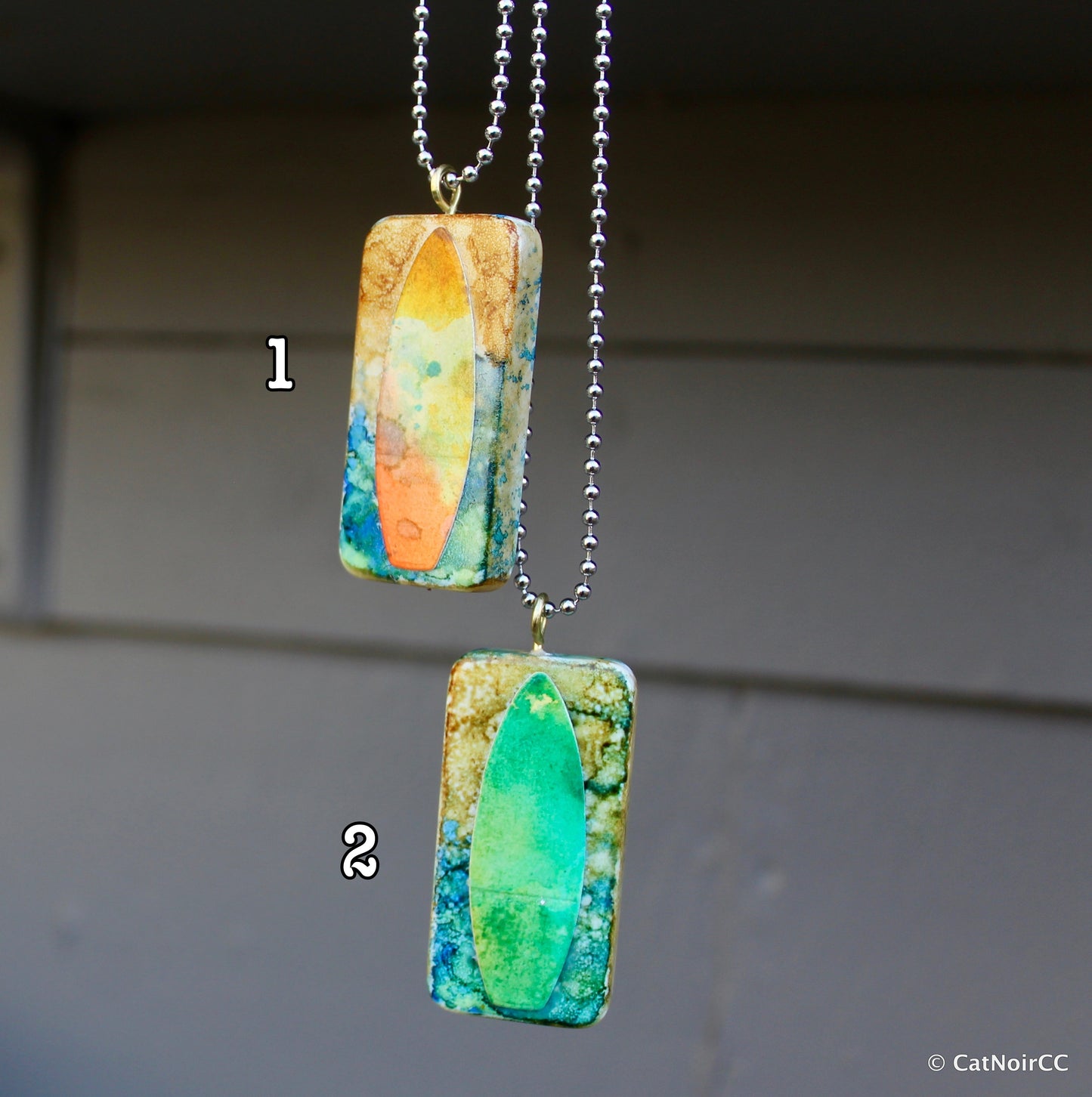 Surfboard — Necklace - Cat Noir CC